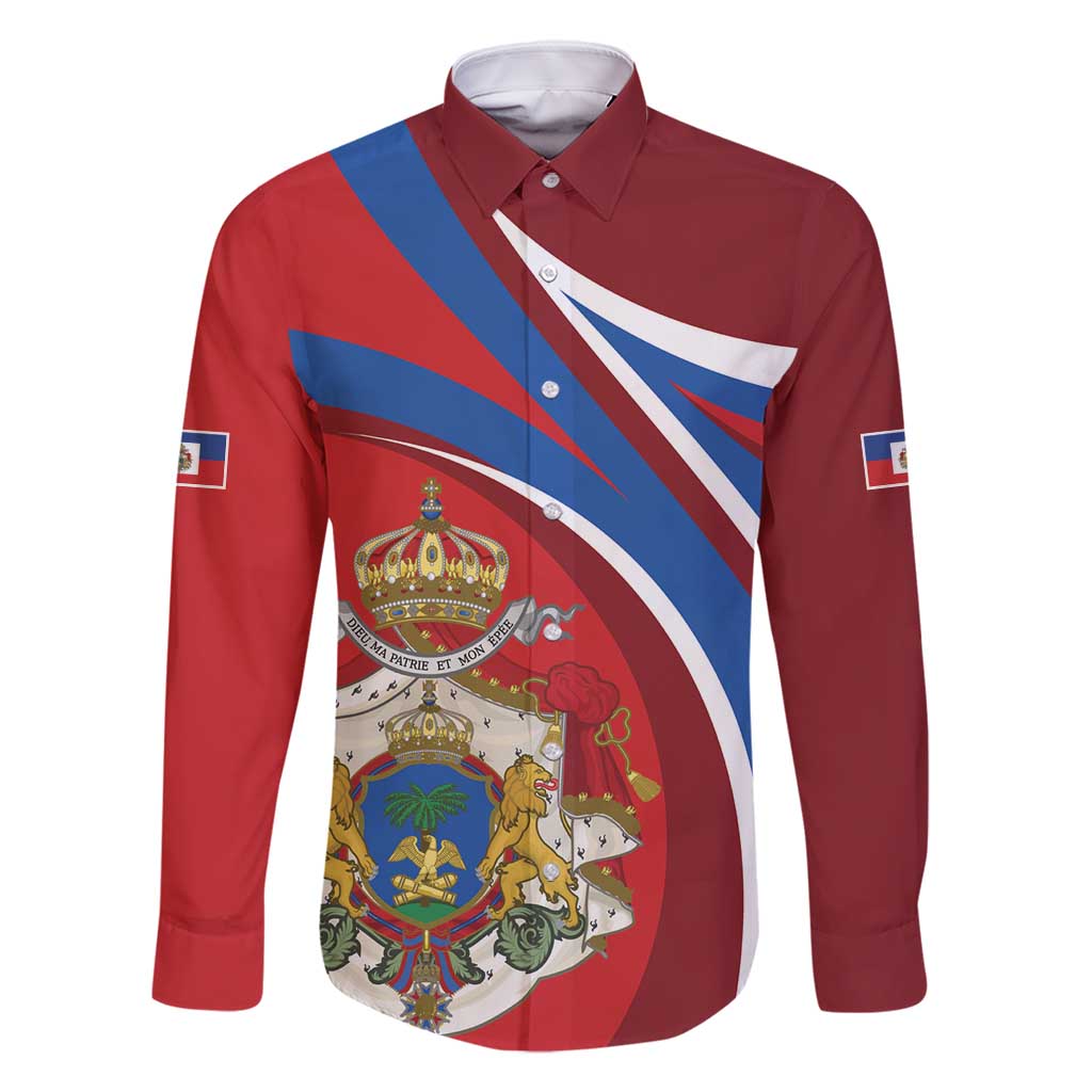 Second Empire of Haiti Personalized Family Matching Tank Maxi Dress and Hawaiian Shirt Imperial Flag of Haiti 1849-1859