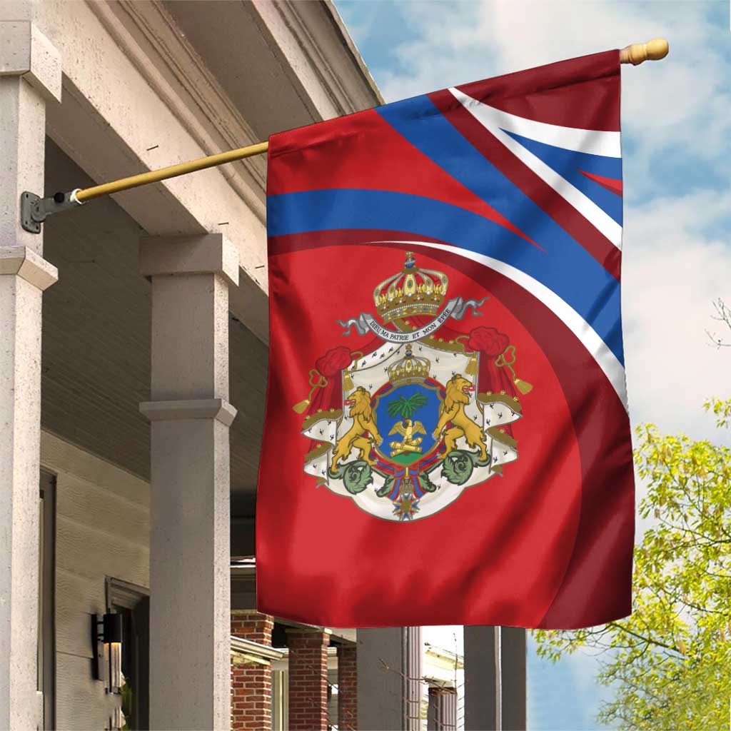 Second Empire of Haiti Personalized Garden Flag Imperial Flag of Haiti 1849-1859