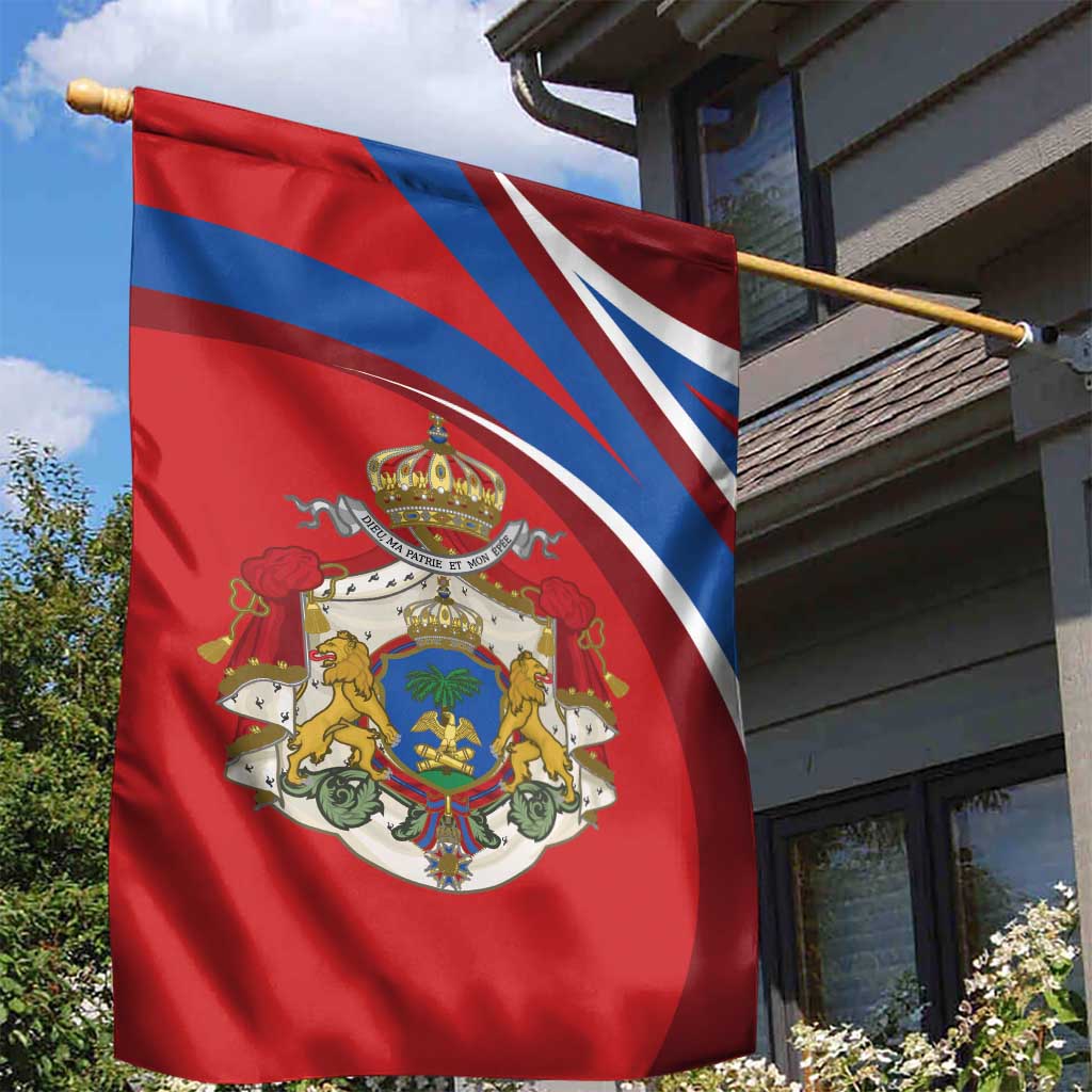 Second Empire of Haiti Personalized Garden Flag Imperial Flag of Haiti 1849-1859