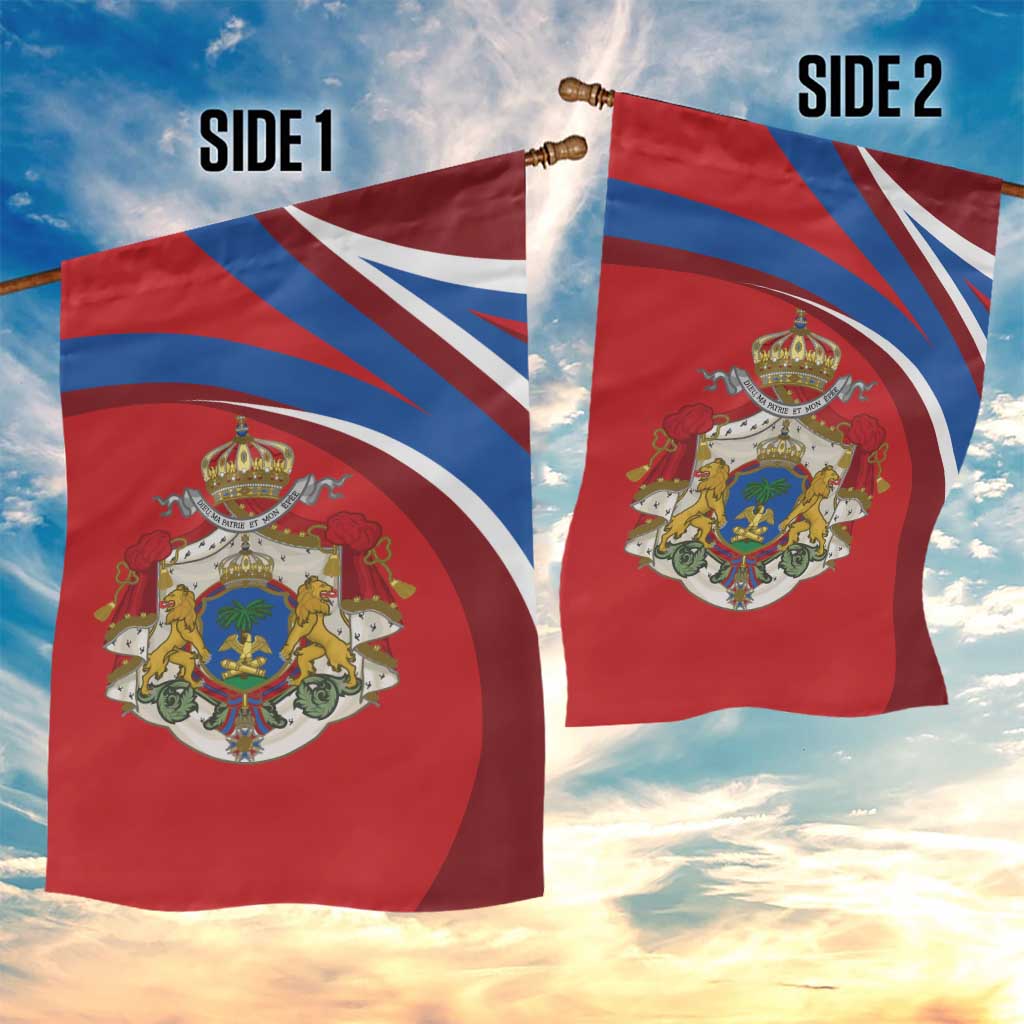 Second Empire of Haiti Personalized Garden Flag Imperial Flag of Haiti 1849-1859