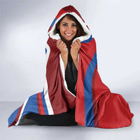 Second Empire of Haiti Personalized Hooded Blanket Imperial Flag of Haiti 1849-1859