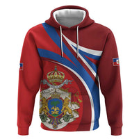 Second Empire of Haiti Personalized Hoodie Imperial Flag of Haiti 1849-1859