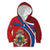 Second Empire of Haiti Personalized Kid Hoodie Imperial Flag of Haiti 1849-1859