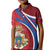 Second Empire of Haiti Personalized Kid Polo Shirt Imperial Flag of Haiti 1849-1859