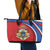 Second Empire of Haiti Personalized Leather Tote Bag Imperial Flag of Haiti 1849-1859