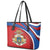 Second Empire of Haiti Personalized Leather Tote Bag Imperial Flag of Haiti 1849-1859