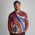 Second Empire of Haiti Personalized Long Sleeve Polo Shirt Imperial Flag of Haiti 1849-1859