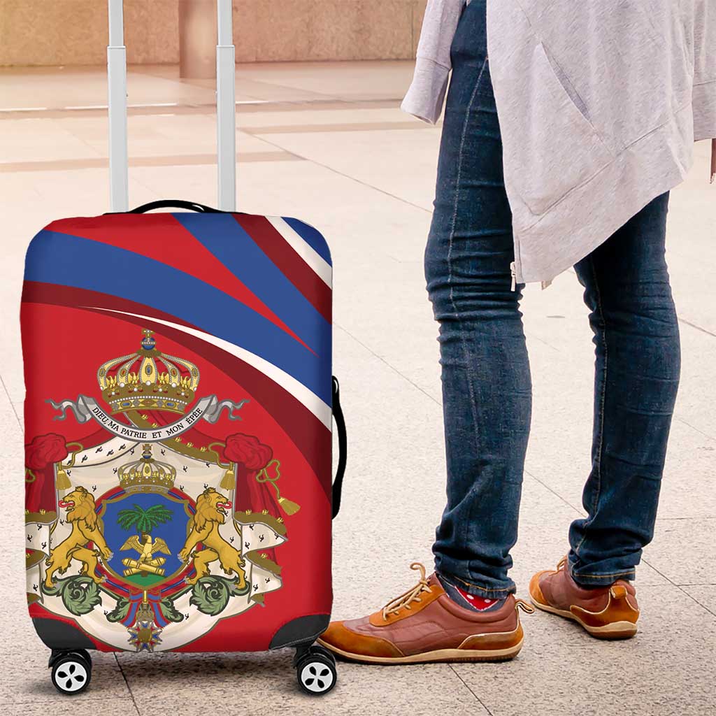 Second Empire of Haiti Personalized Luggage Cover Imperial Flag of Haiti 1849-1859
