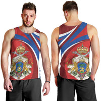 Second Empire of Haiti Personalized Men Tank Top Imperial Flag of Haiti 1849-1859