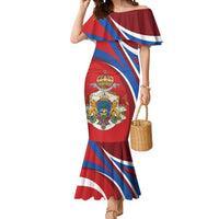 Second Empire of Haiti Personalized Mermaid Dress Imperial Flag of Haiti 1849-1859