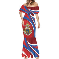 Second Empire of Haiti Personalized Mermaid Dress Imperial Flag of Haiti 1849-1859