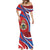 Second Empire of Haiti Personalized Mermaid Dress Imperial Flag of Haiti 1849-1859