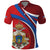Second Empire of Haiti Personalized Polo Shirt Imperial Flag of Haiti 1849-1859