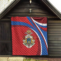 Second Empire of Haiti Personalized Quilt Imperial Flag of Haiti 1849-1859