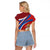 Second Empire of Haiti Personalized Raglan Cropped T Shirt Imperial Flag of Haiti 1849-1859