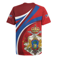 Second Empire of Haiti Personalized Rugby Jersey Imperial Flag of Haiti 1849-1859