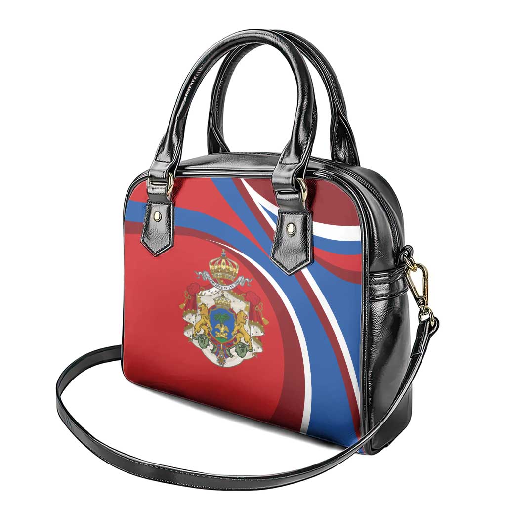 Second Empire of Haiti Personalized Shoulder Handbag Imperial Flag of Haiti 1849-1859