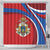 Second Empire of Haiti Personalized Shower Curtain Imperial Flag of Haiti 1849-1859
