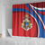 Second Empire of Haiti Personalized Shower Curtain Imperial Flag of Haiti 1849-1859