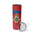 Second Empire of Haiti Personalized Skinny Tumbler Imperial Flag of Haiti 1849-1859