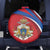 Second Empire of Haiti Personalized Spare Tire Cover Imperial Flag of Haiti 1849-1859