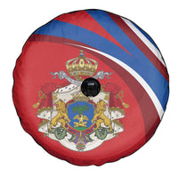 Second Empire of Haiti Personalized Spare Tire Cover Imperial Flag of Haiti 1849-1859