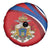 Second Empire of Haiti Personalized Spare Tire Cover Imperial Flag of Haiti 1849-1859