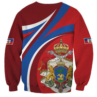 Second Empire of Haiti Personalized Sweatshirt Imperial Flag of Haiti 1849-1859