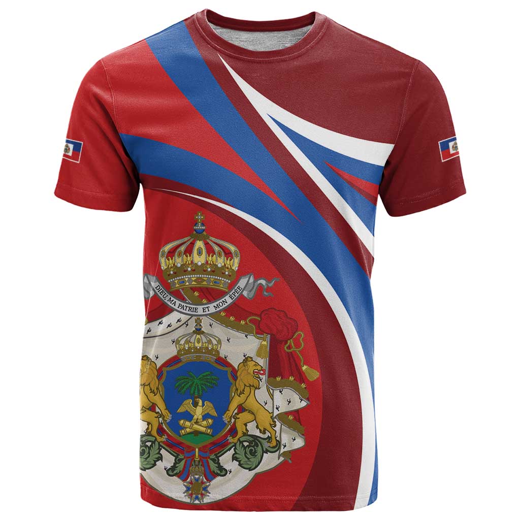 Second Empire of Haiti Personalized T Shirt Imperial Flag of Haiti 1849-1859