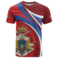 Second Empire of Haiti Personalized T Shirt Imperial Flag of Haiti 1849-1859