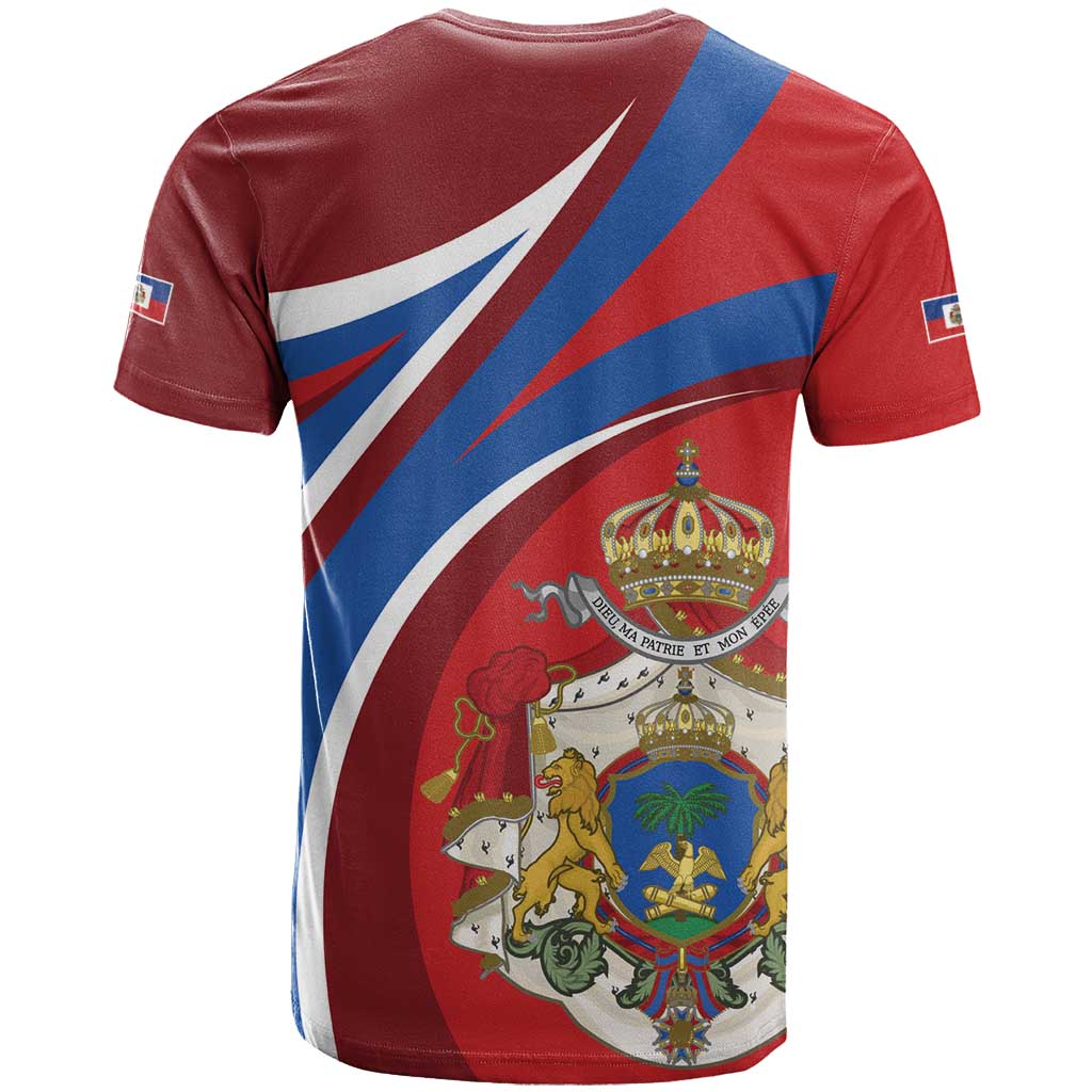 Second Empire of Haiti Personalized T Shirt Imperial Flag of Haiti 1849-1859
