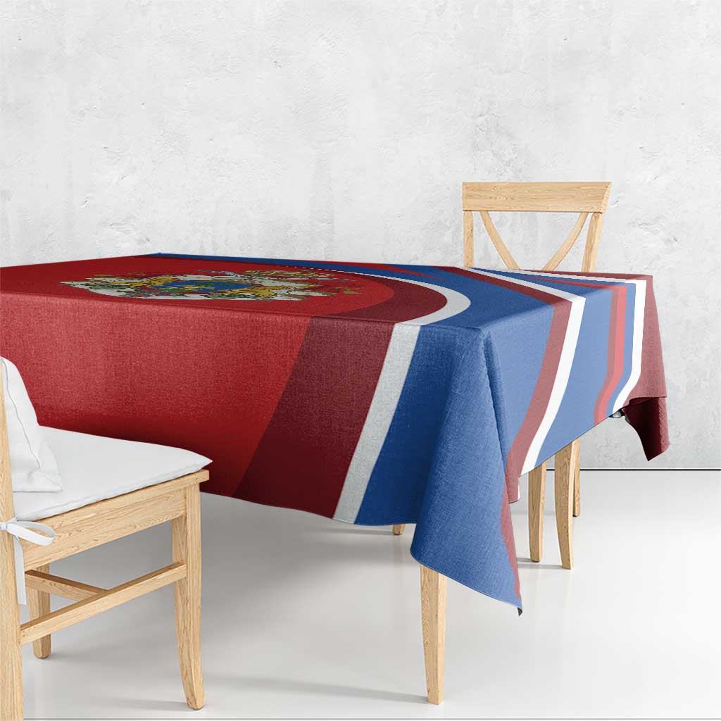 Second Empire of Haiti Personalized Tablecloth Imperial Flag of Haiti 1849-1859