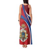 Second Empire of Haiti Personalized Tank Maxi Dress Imperial Flag of Haiti 1849-1859