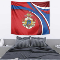Second Empire of Haiti Personalized Tapestry Imperial Flag of Haiti 1849-1859