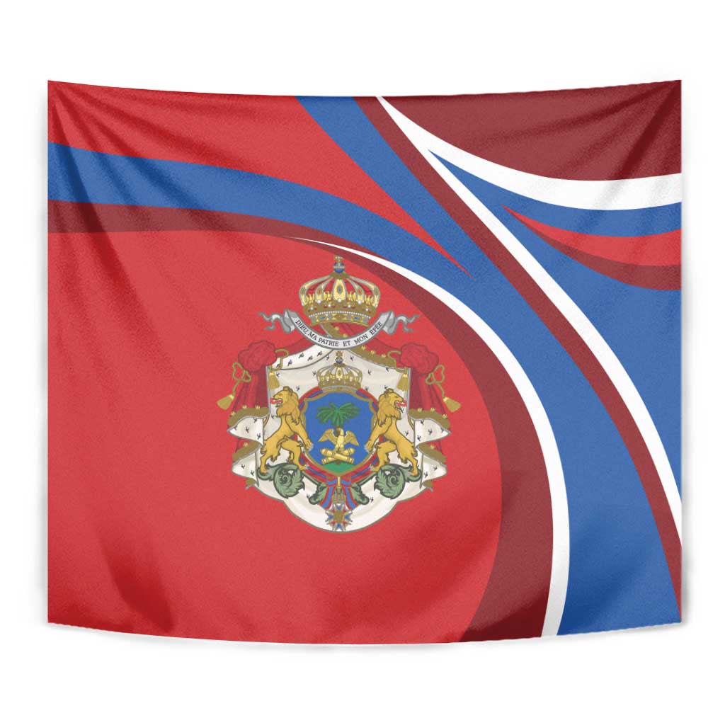 Second Empire of Haiti Personalized Tapestry Imperial Flag of Haiti 1849-1859