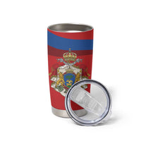 Second Empire of Haiti Personalized Tumbler Cup Imperial Flag of Haiti 1849-1859