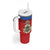 Second Empire of Haiti Personalized Tumbler With Handle Imperial Flag of Haiti 1849-1859