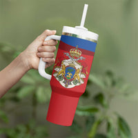 Second Empire of Haiti Personalized Tumbler With Handle Imperial Flag of Haiti 1849-1859