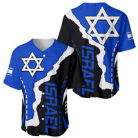 Israel Baseball Jersey Stars of David Sporty Style LT9 - Wonder Print Shop