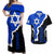 Israel Couples Matching Off Shoulder Maxi Dress and Hawaiian Shirt Stars of David Sporty Style LT9 - Wonder Print Shop