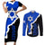 Israel Couples Matching Short Sleeve Bodycon Dress and Long Sleeve Button Shirts Stars of David Sporty Style LT9 - Wonder Print Shop