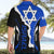 Israel Hawaiian Shirt Stars of David Sporty Style - Wonder Print Shop