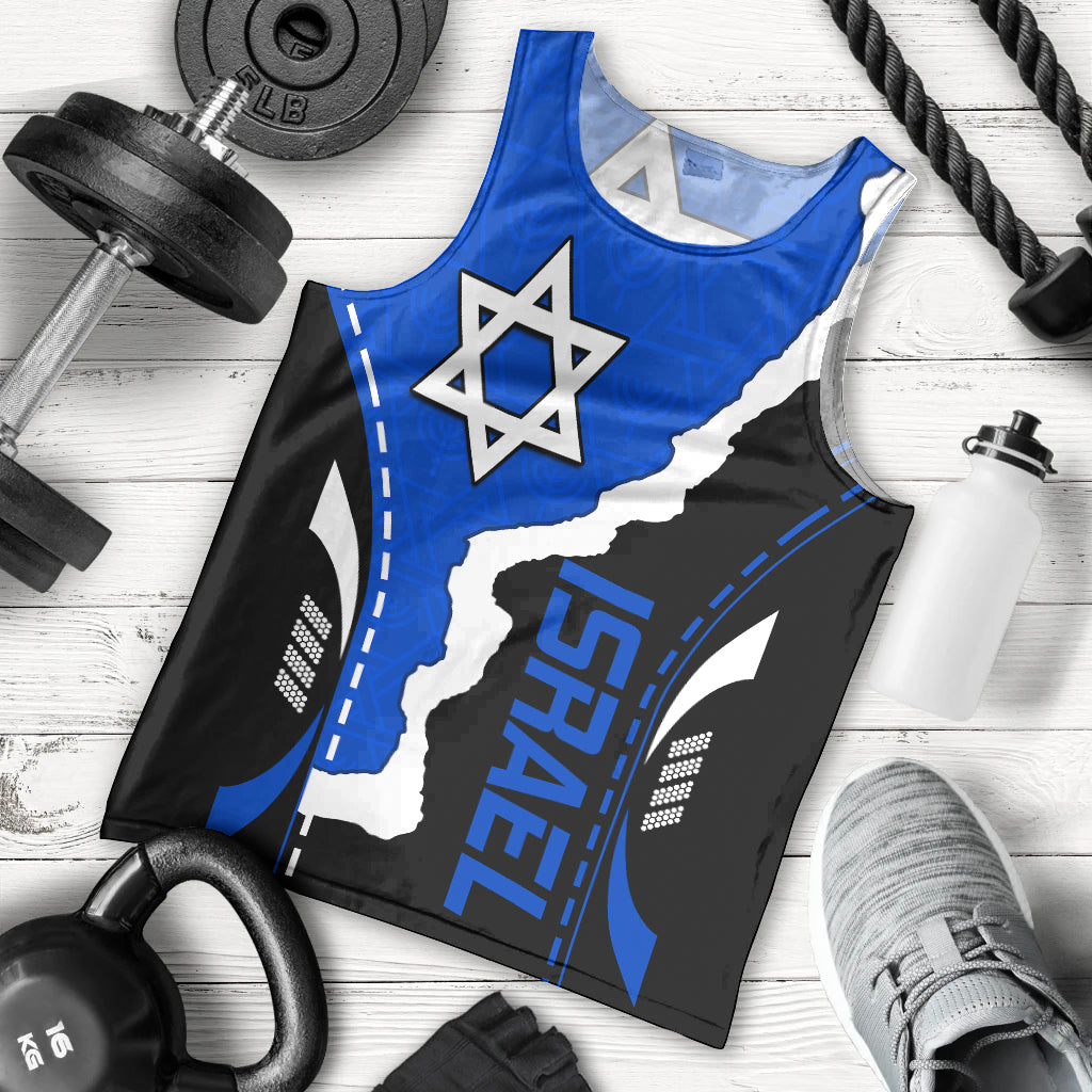 israel-men-tank-top-stars-of-david-sporty-style