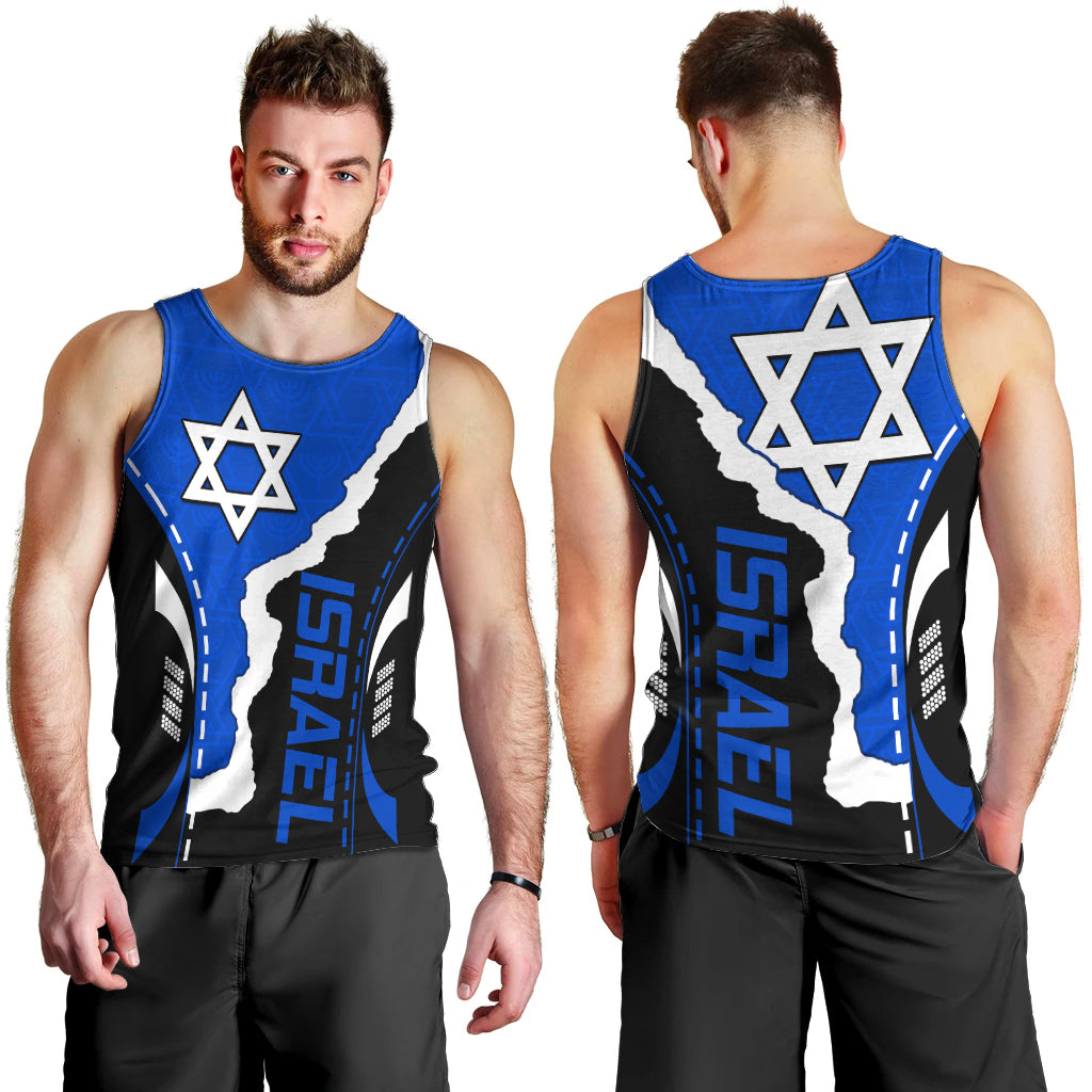 israel-men-tank-top-stars-of-david-sporty-style