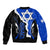 Custom Israel Bomber Jacket Stars of David Sporty Style LT9 - Wonder Print Shop