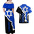 Custom Israel Couples Matching Off Shoulder Maxi Dress and Hawaiian Shirt Stars of David Sporty Style LT9 - Wonder Print Shop