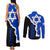 Custom Israel Couples Matching Tank Maxi Dress and Long Sleeve Button Shirts Stars of David Sporty Style LT9 - Wonder Print Shop