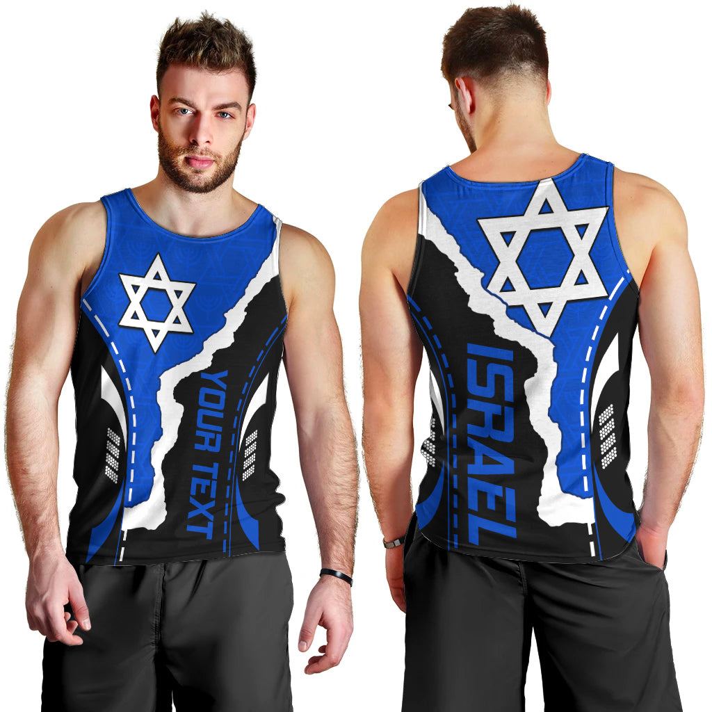custom-israel-men-tank-top-stars-of-david-sporty-style