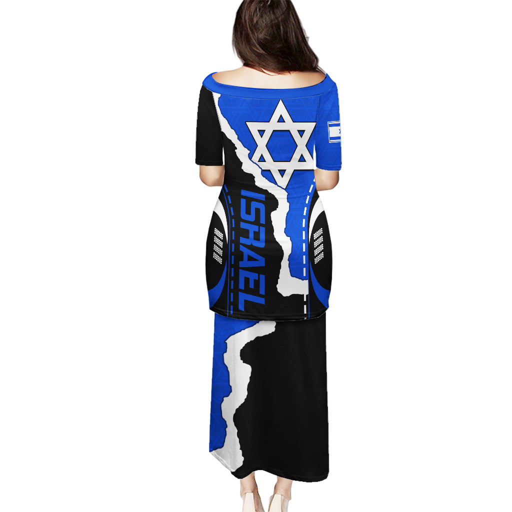 Custom Israel Puletasi Stars of David Sporty Style - Wonder Print Shop