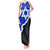 Custom Israel Tank Maxi Dress Stars of David Sporty Style - Wonder Print Shop